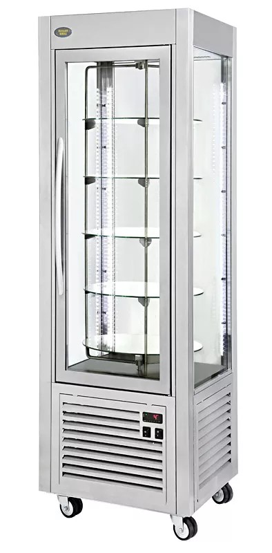 Vitrine réfrigérée rotative 360L