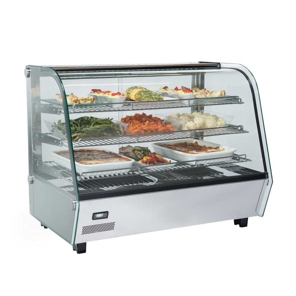Vitrine chauffante 160L