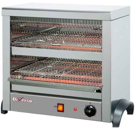 Toaster 6 pinces au quartz