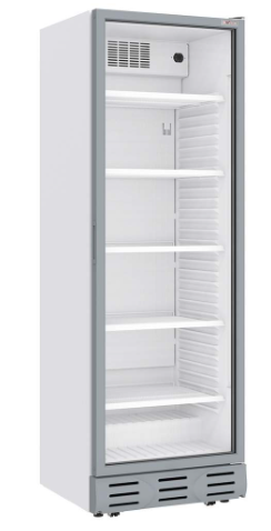 Vitrine ventilée positive 382 litres BLANCHE