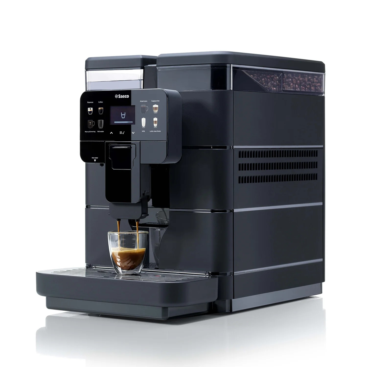machine à café grains Royal black