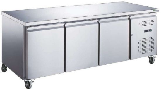 Table réfrigérée 3 portes évaporateur tropicalisé