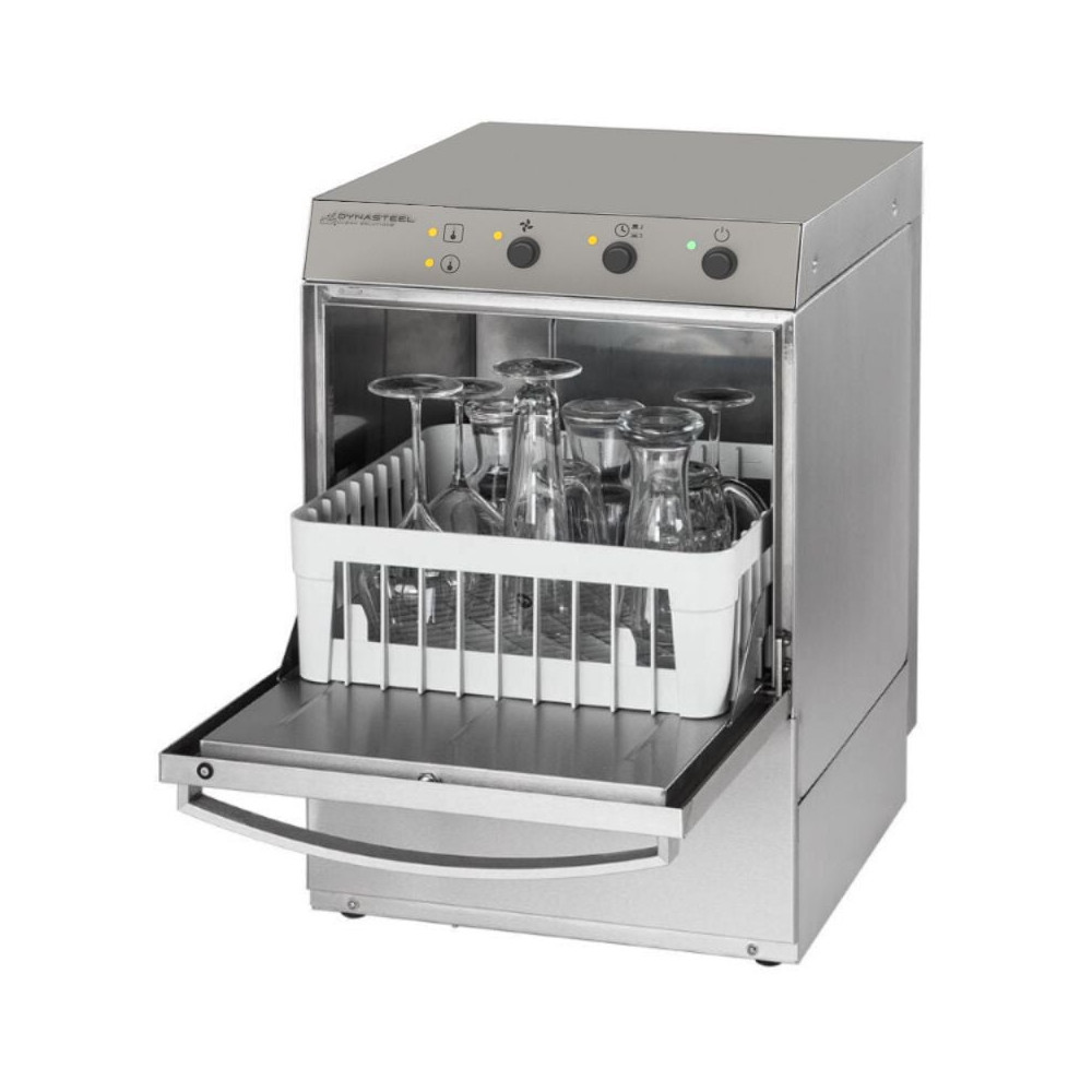 Lave-verre professionnel 35x35 inox pompe vidange