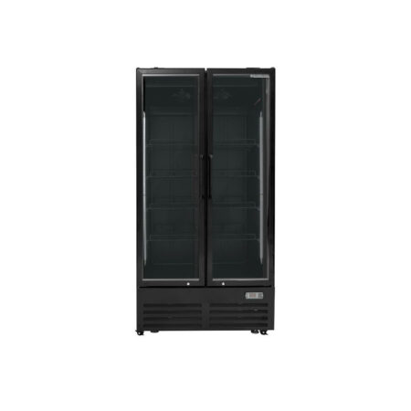Vitrine réfrigérée boissons 2 portes 736L professionnelle