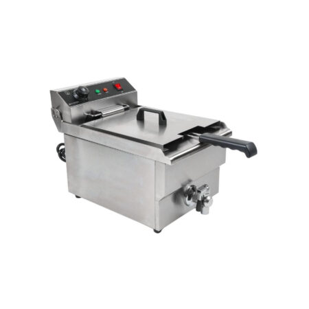 Friteuse professionnelle 13L avec vidange