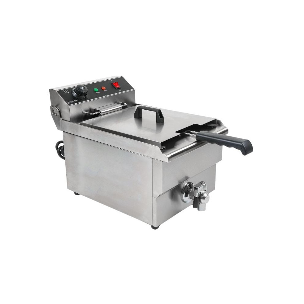 Friteuse professionnelle 13L avec vidange
