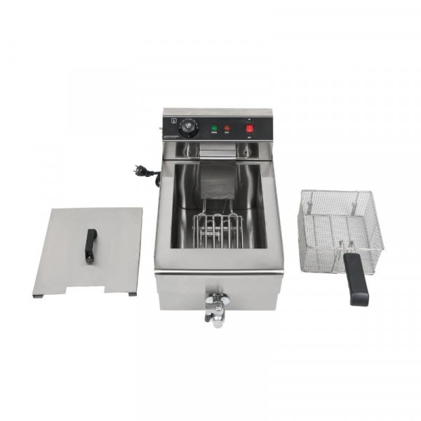 Friteuse professionnelle 13L avec vidange – Image 2