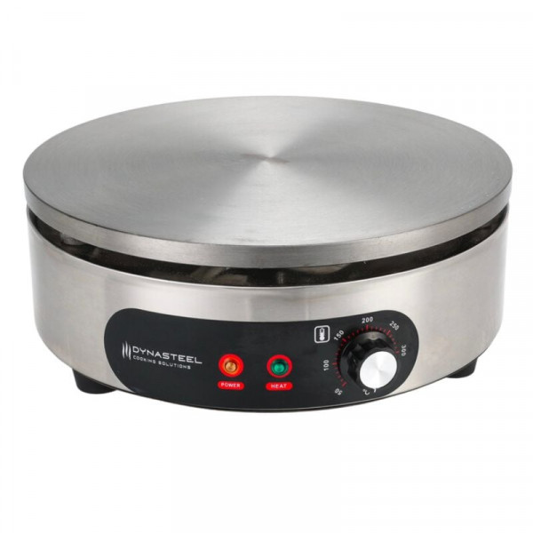 Crêpière professionnelle électrique 35 cm inox restaurant